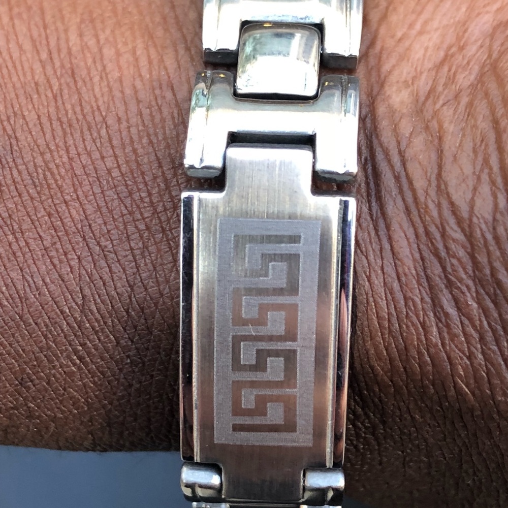 NW Men’s Stainless Steel Bracelet 8”L/1/2”W - Picture 1 of 6